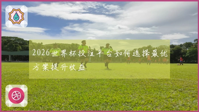 2026世界杯投注平台如何选择最优方案提升收益
